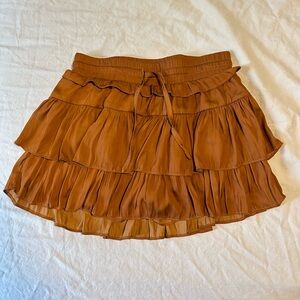 Ruffle skort